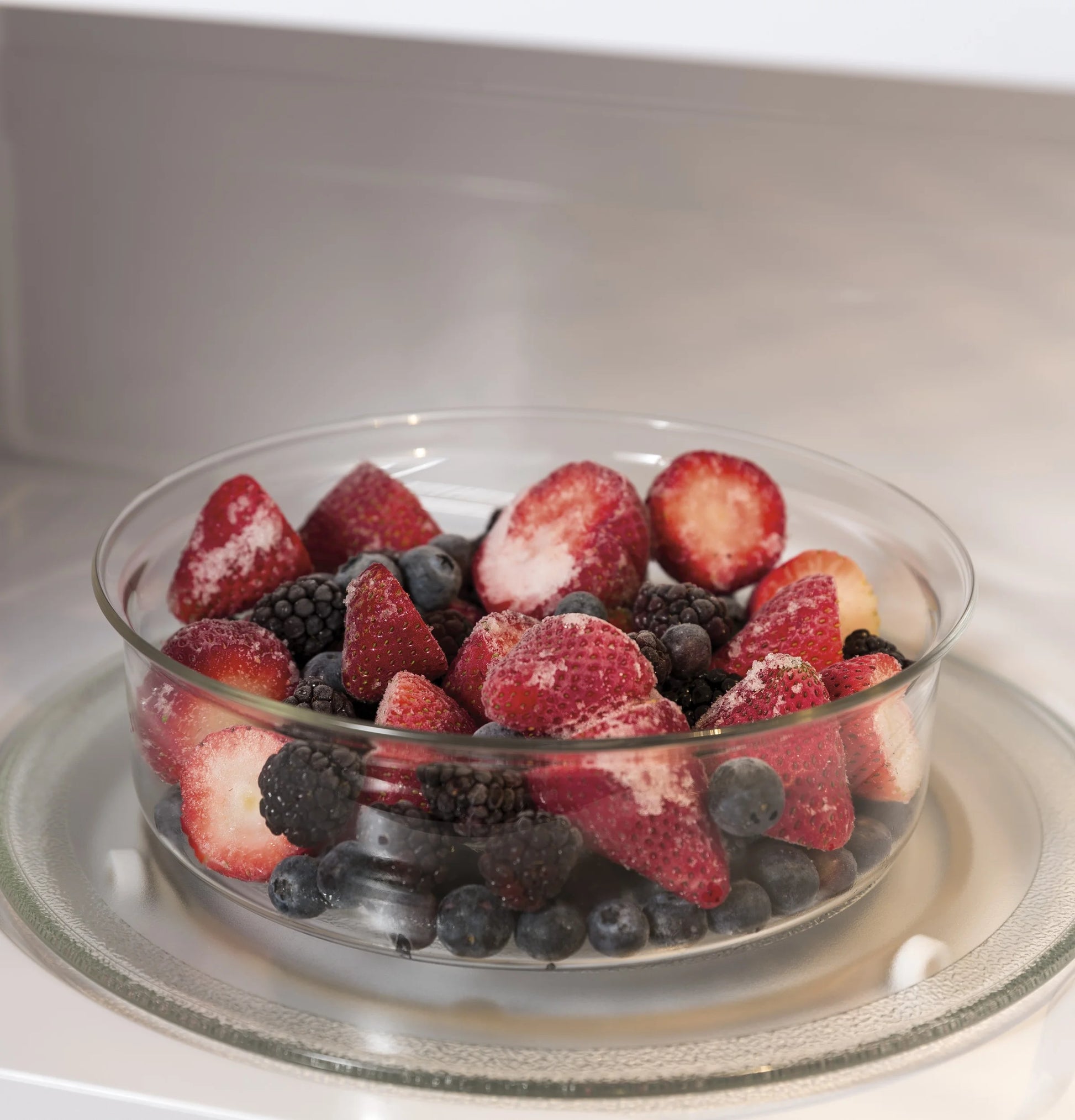 1.1 Cu. Ft. Capacity Countertop Microwave Oven Stainless Steel