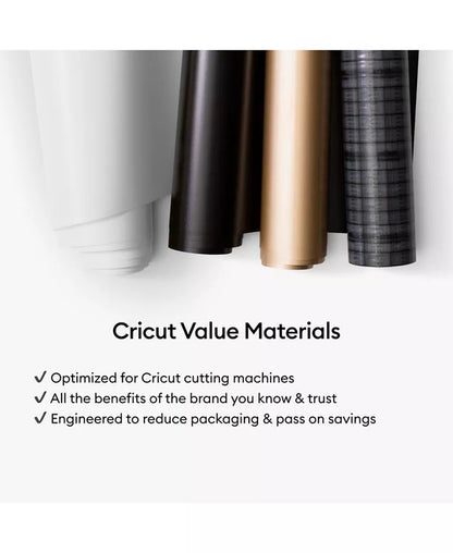 Permanent Matte Value Vinyl - 12 in X 20 Ft
