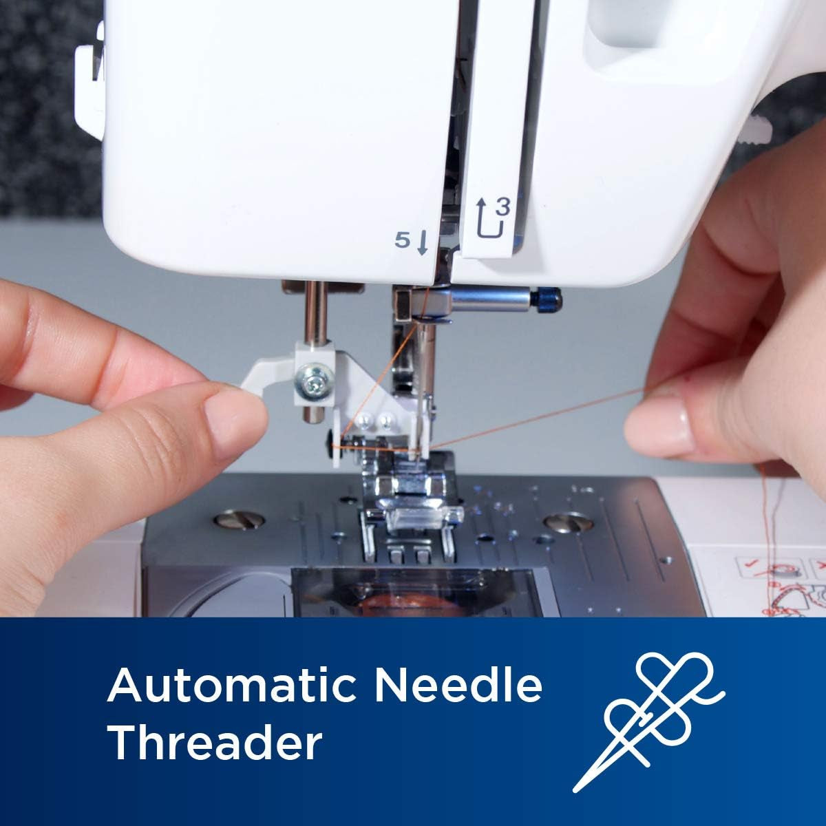 Brother ST371HD Sewing Machine, Strong & Tough, 37 Built-In Stitches, Free Arm Option, 6 Included Feet