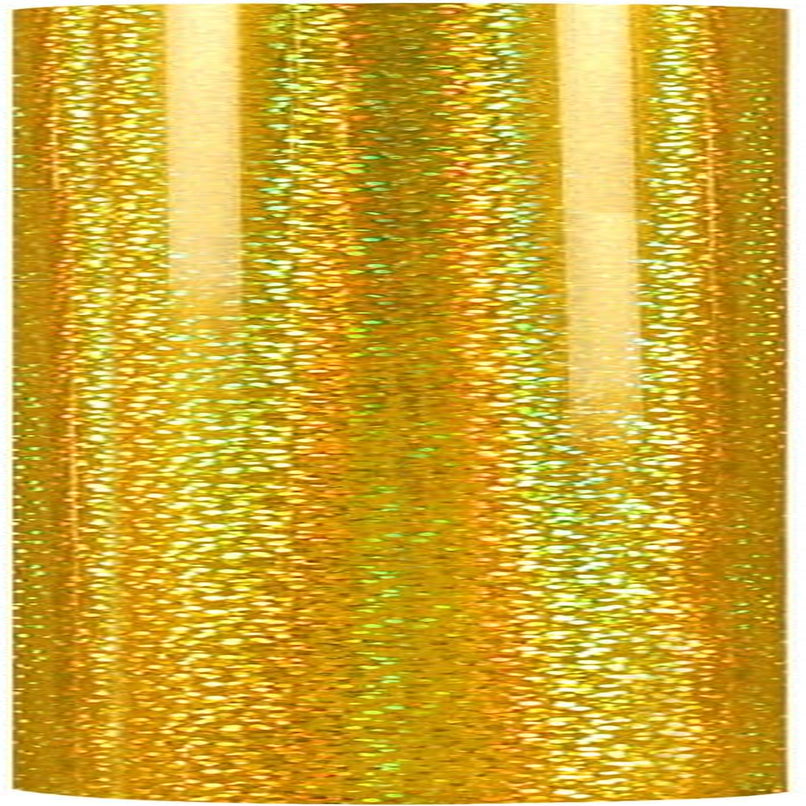 Sparkle Gold Shimmer Vinyl Gold Glitter Permanent Vinyl Holographic Chrome Adhesive Vinyl 1Ft X 5Ft
