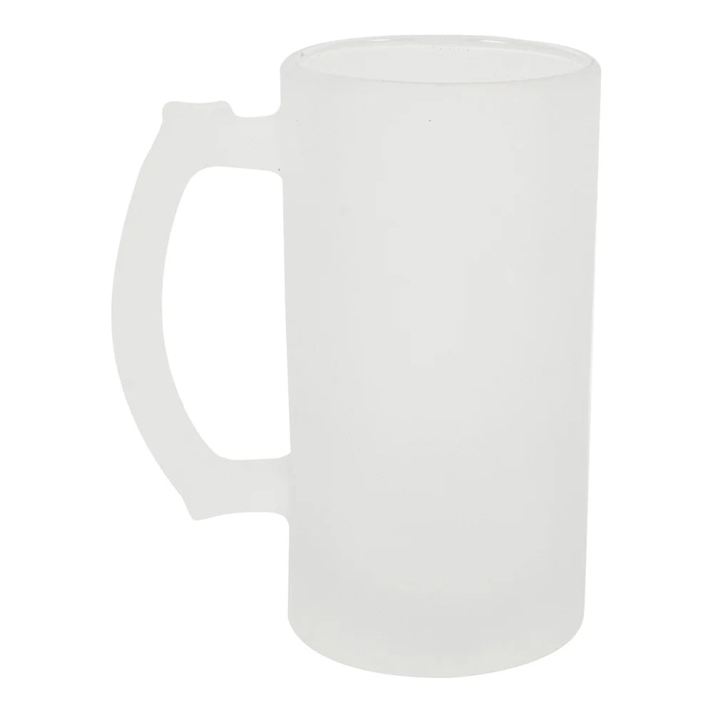 HPN ORCA Premium 16 Oz. Sublimation Frosted Glass Stein - 24 per Case