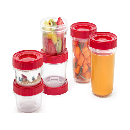 Takealongs 12 Piece Food Storage Set, Red