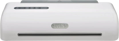 Brand PRO Thermal Laminator, 12.3-Inch, 1-Minute Warm-Up, Fast Lamination, Never Jam Technology, 4-Roller Machine (TL1306), 4" X 19.8" X 6", White