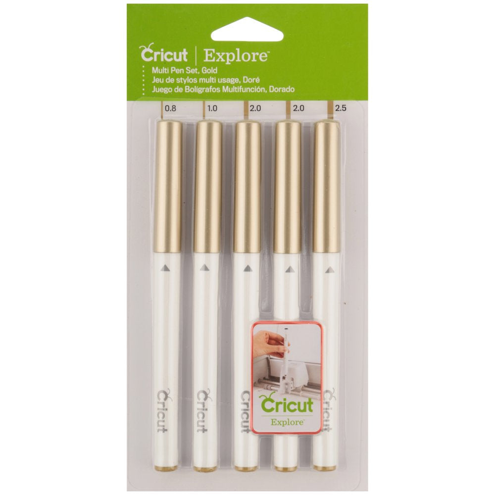 Pen Set Multi Gold 5Pc