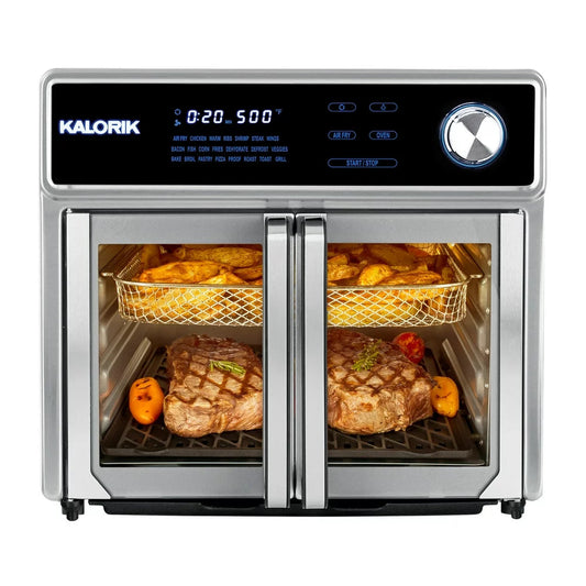 Maxx® 26 Qt Digital Air Fryer Oven Grill, Stainless Steel