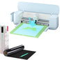 Loklik Icraft by HTVRONT Cutting Machine & Heat Transfer Vinyl White HTV Rolls - 12" X 20Ft