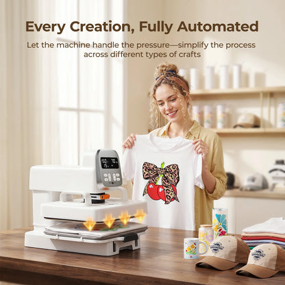 【Pre-Order】 HTVRONT A100 Auto Multi Heat Press