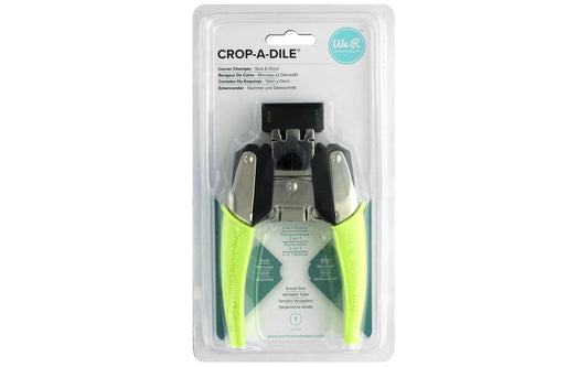 We R Memory Crop-A-Dile Corner Chomper Stub & Deco