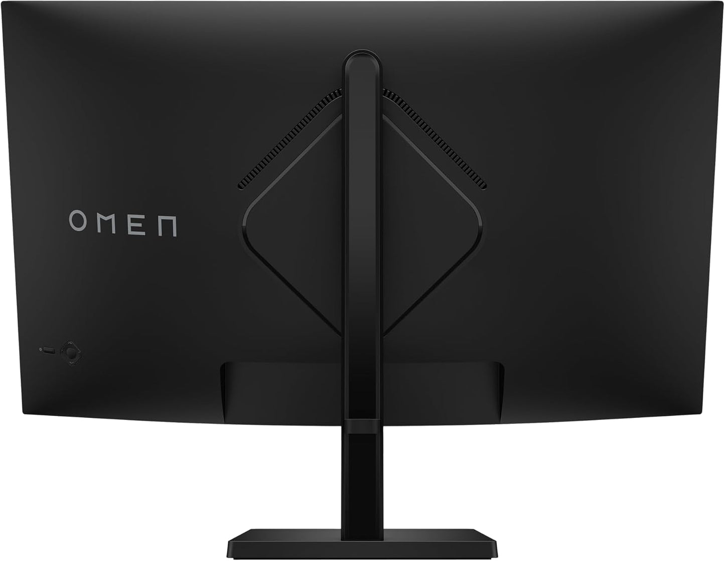 HP OMEN 32C QHD 165Hz Curved Gaming Monitor, QHD Display (2560 X 1440), VA Panel, 99% Srgb, 90% DCI-P3, 16:9, AMD Freesync Premium Technology, 32C (2023)