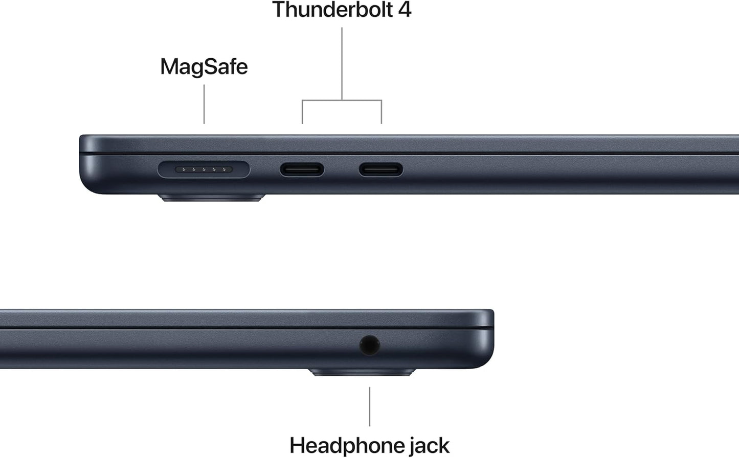 Apple 2026 Macbook Air 13-Inch Laptop with M5 Chip: Built for AI, 13.6-Inch Liquid Retina Display, 24GB Unified Memory, 1TB SSD, 12MP Center Stage Camera, Touch ID, Wi-Fi 7; Midnight