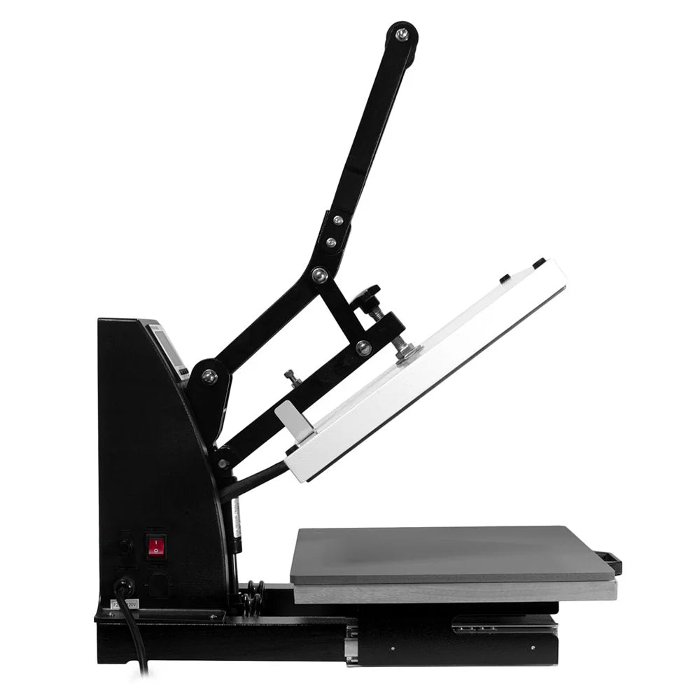 15" X 15" Auto-Open Slide-Out Clamshell Heat Press