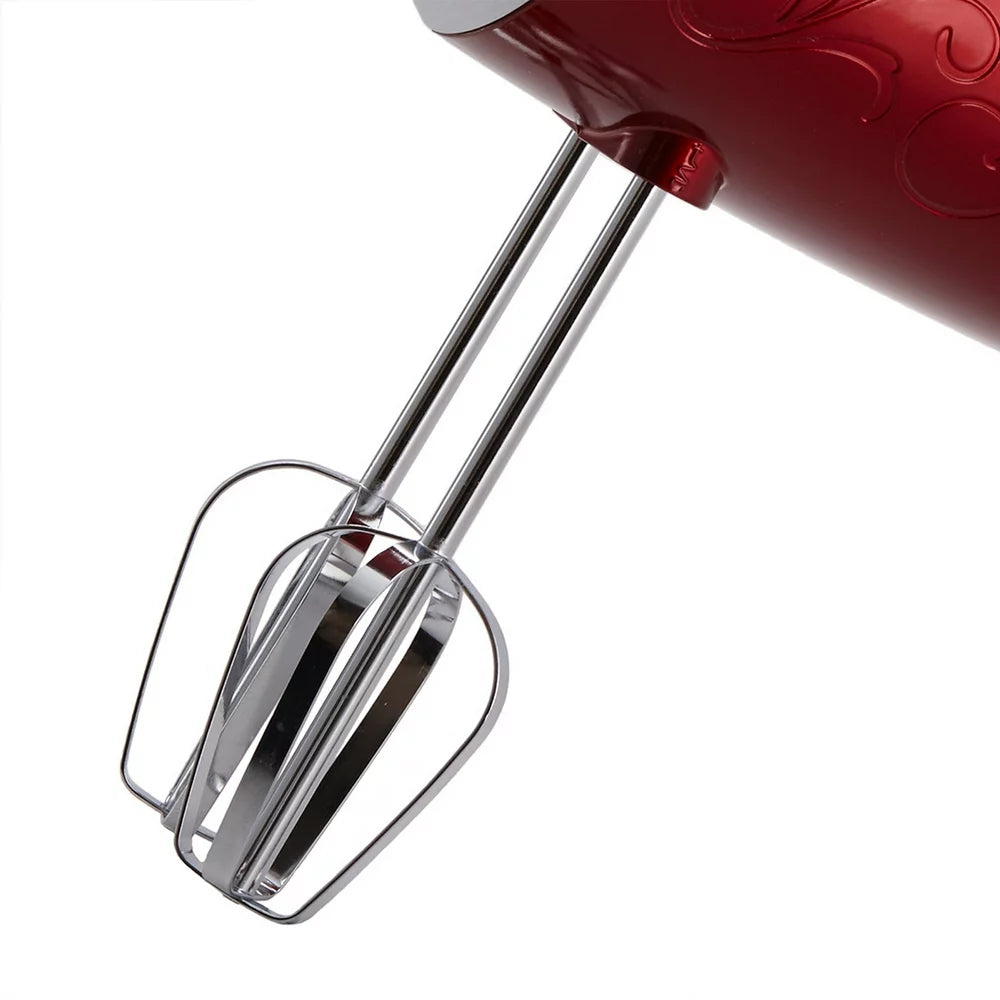 5 Speed Hand Mixer- Red