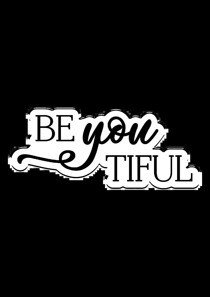 Crafter'S Companion Clear Acrylic Stamp - Be You Tiful
