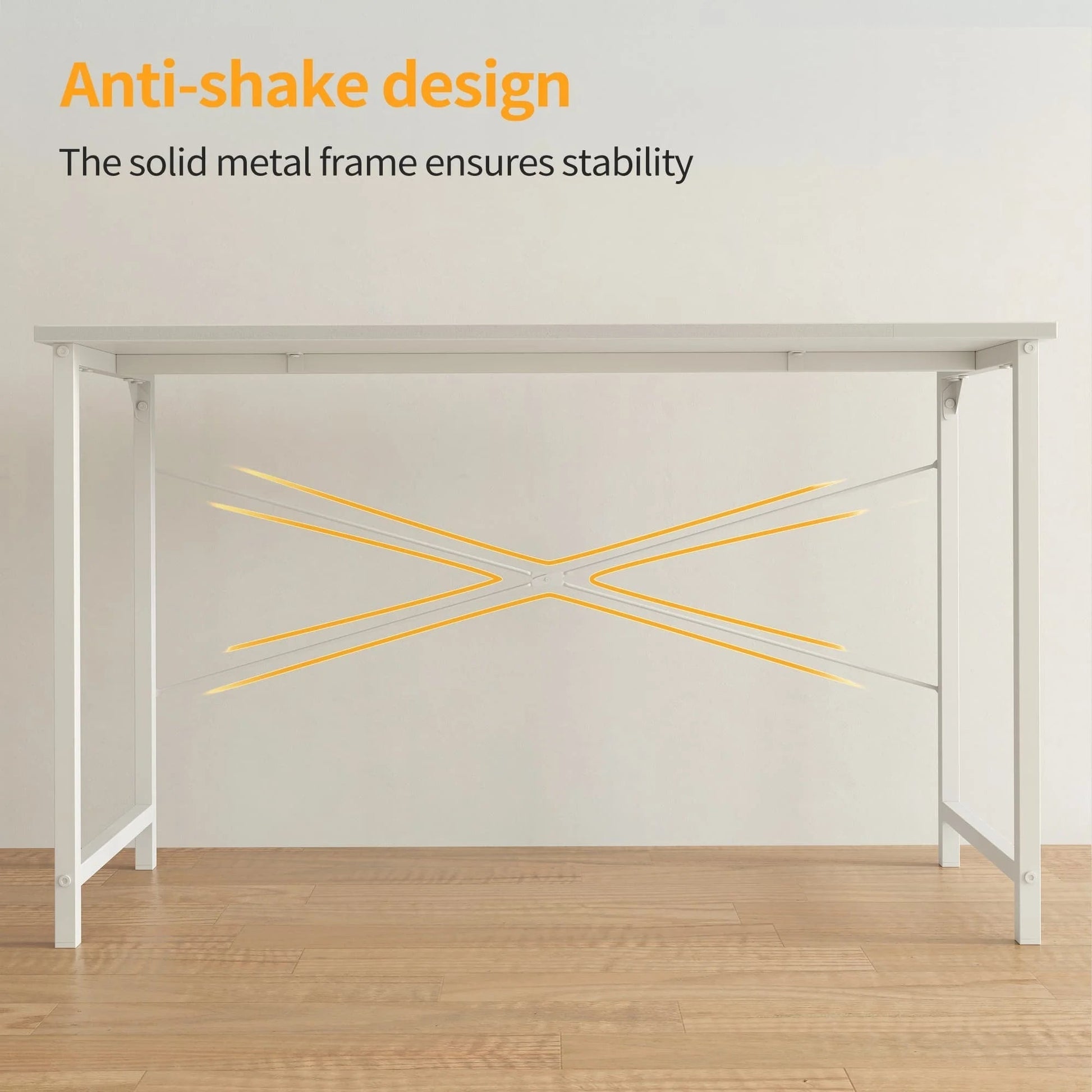 32 Inch Computer Desk, Small Home Office Desk for Small Spaces, Modern Simple Style for Home Office Study, Perfect for Students and Adults, White