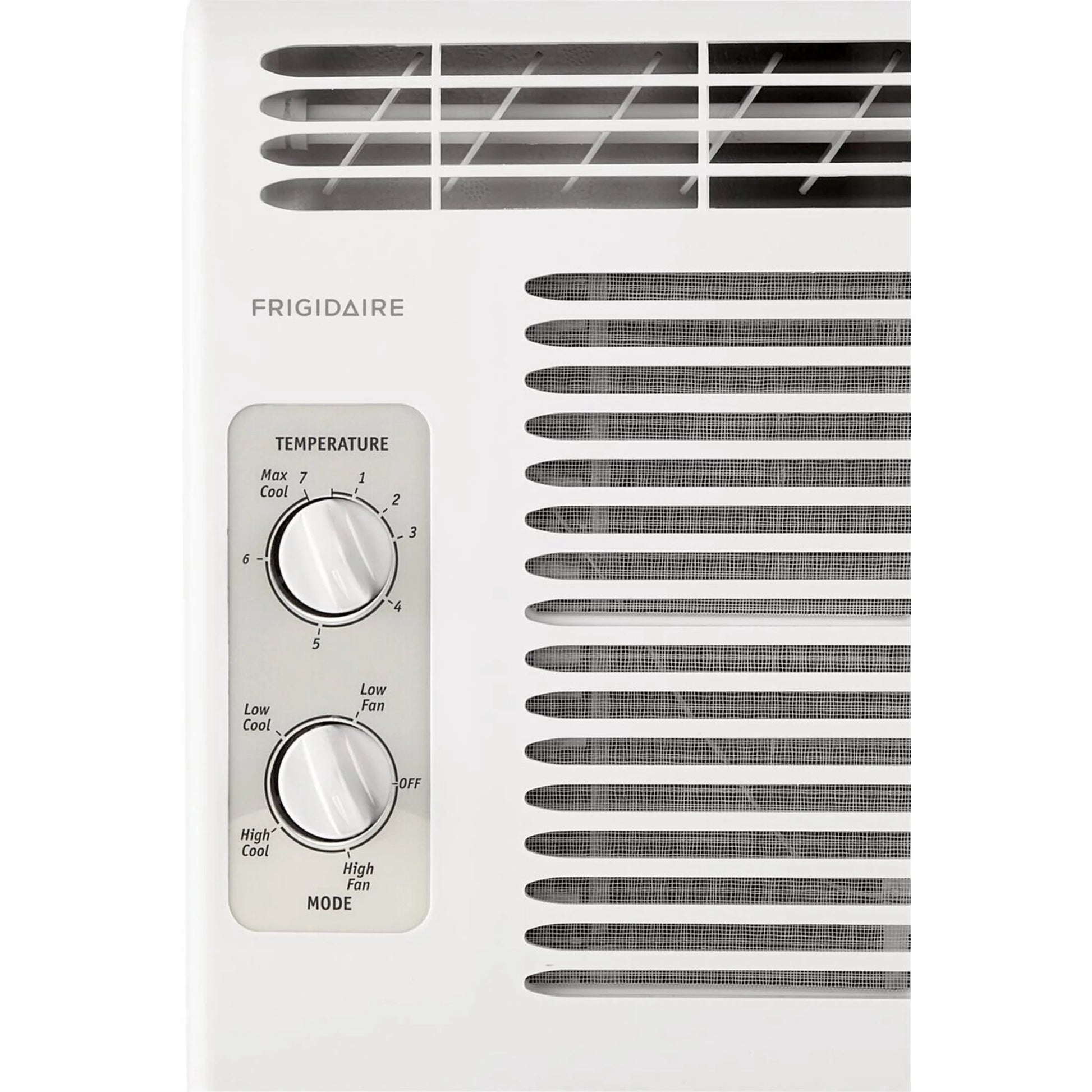 5,000 BTU Window Air Conditioner for Small Rooms, Dial Controls, Quiet Efficient Cooling, Easy Installation