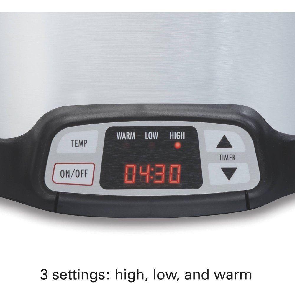8 Quart Programmable Slow Cooker Model 33480