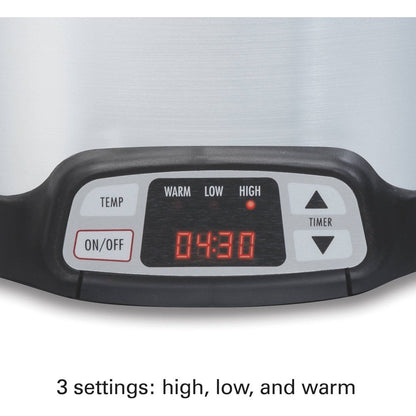 8 Quart Programmable Slow Cooker Model 33480