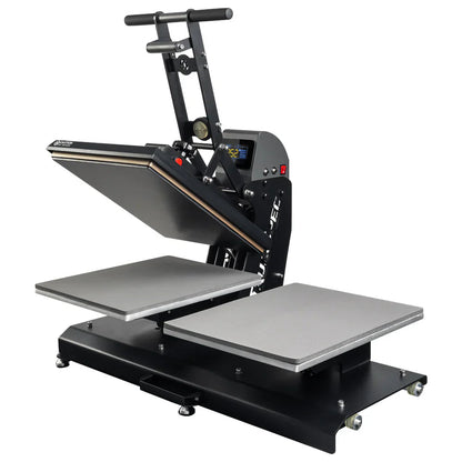 16" X 20" Double Station Auto-Open Hybrid Heat Press with Platens