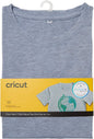 Cricut Men'S T-Shirt Blank, round Neck Grey, M