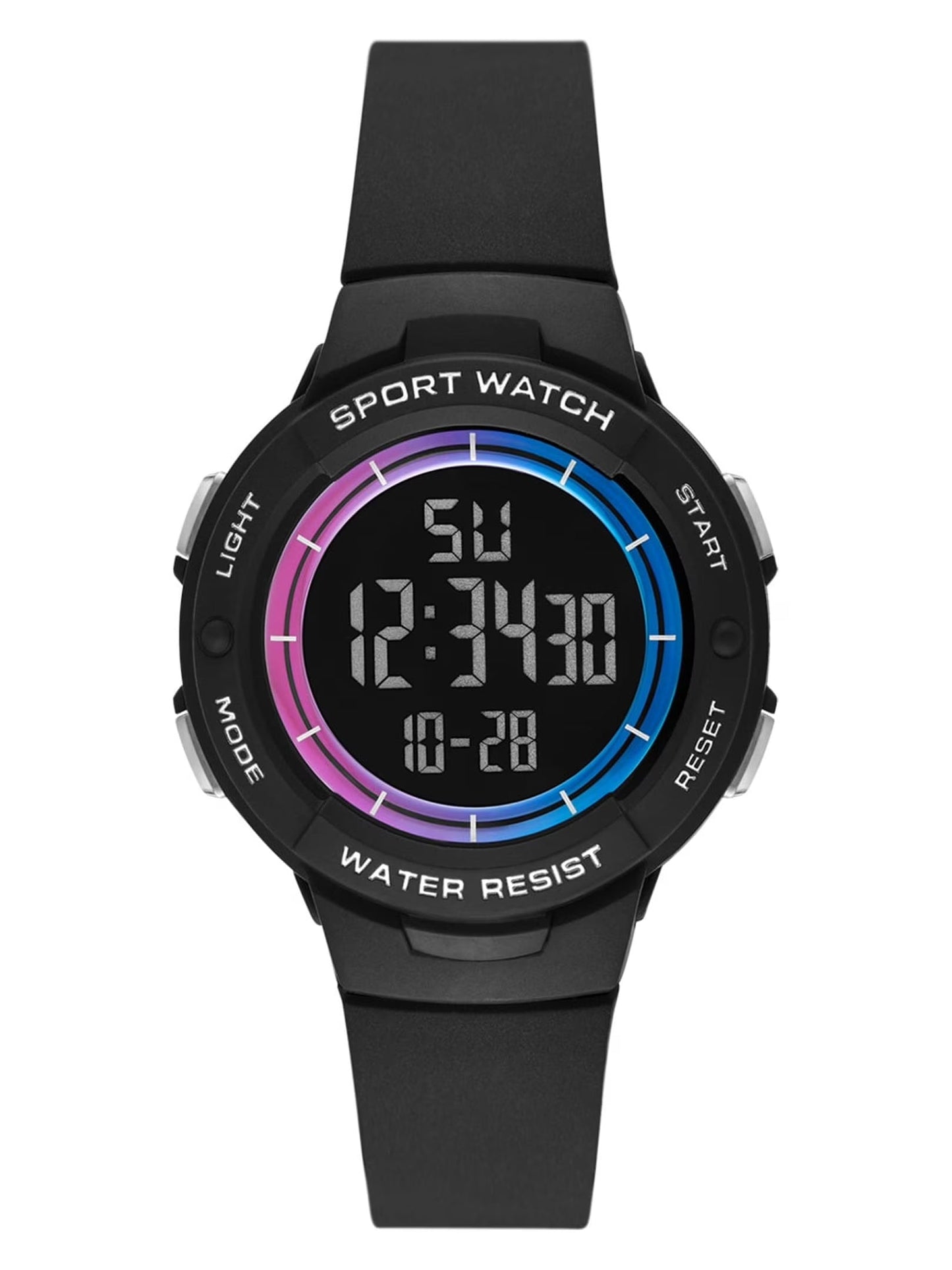 Women'S Black Digital Sport Watch (FMDOTT088)