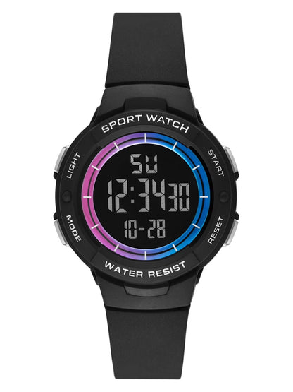 Women'S Black Digital Sport Watch (FMDOTT088)