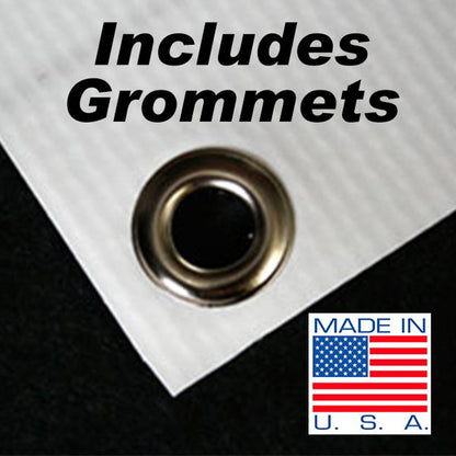 Commercial Property Sale 13 Oz Heavy Duty Vinyl Banner Sign with Metal Grommets, New, Store, Advertising, Flag, (Many Sizes Available)