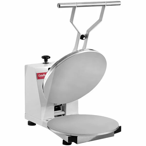 Estella DPC18NH 18" Manual Clamshell Pizza Dough Press - No Heat