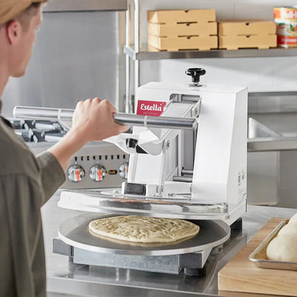 Estella DPC18NH 18" Manual Clamshell Pizza Dough Press - No Heat