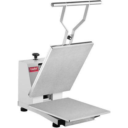 Estella DPC1620T 16" x 20" Dual-Heat Manual Clamshell Tortilla Dough Press - 240V, 3600W