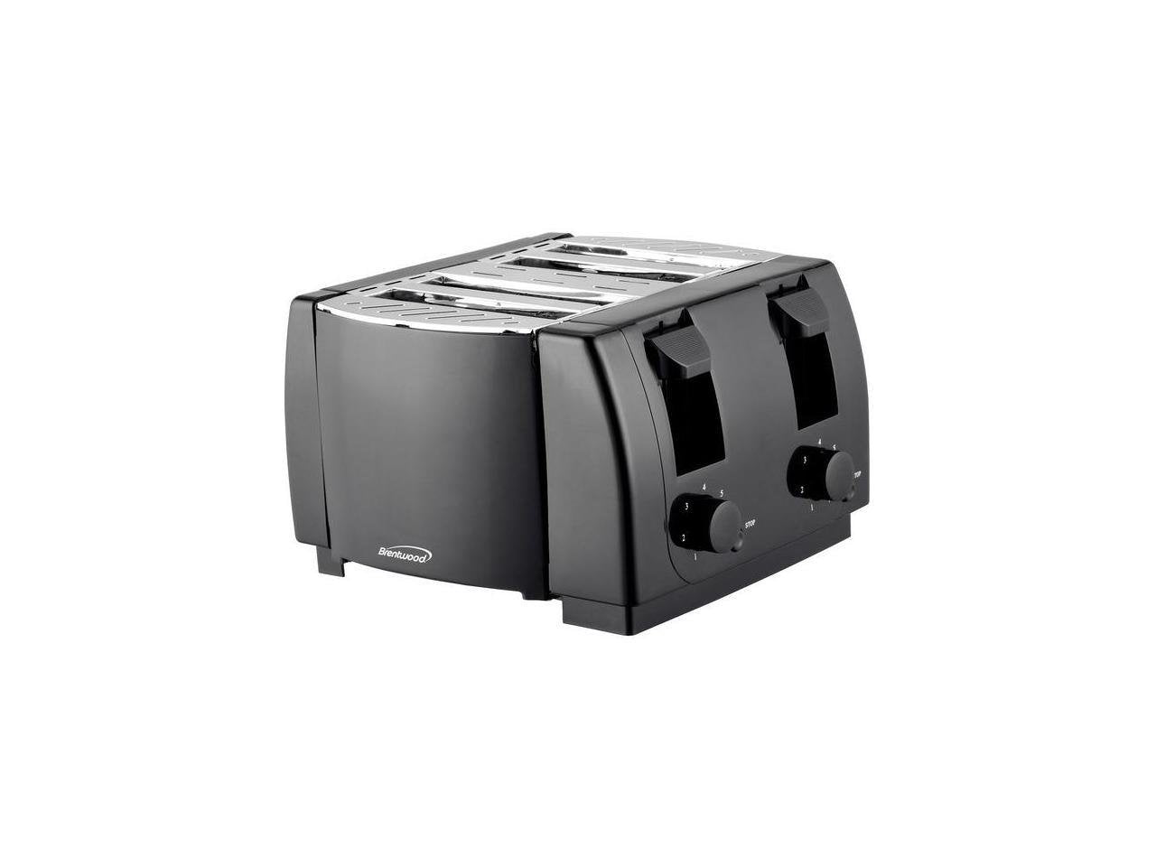 TS-285 Cool Touch 4 Slice Toaster, Black