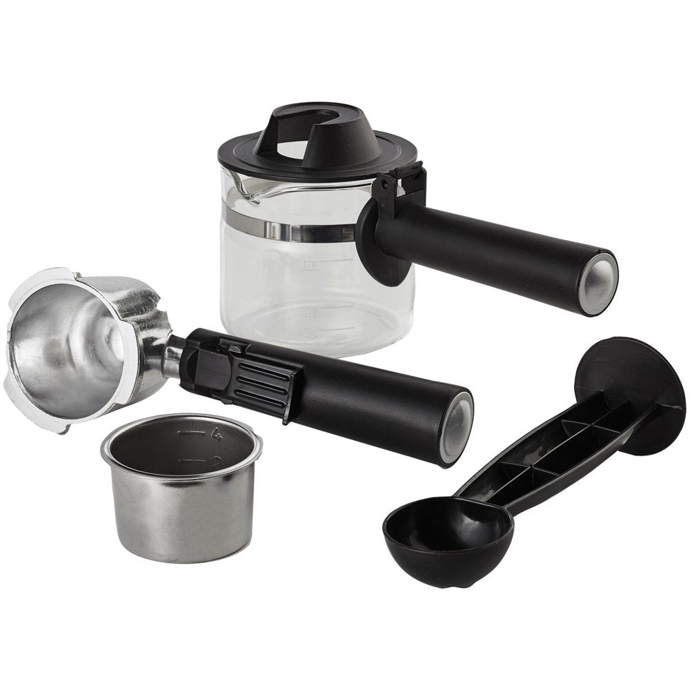 GA-125 20 Oz New Espresso and Cappuccino Maker, Black