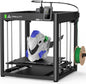 Creality Ender 5 Max 3D Printer 400×400×400Mm Large Build Volume, 700Mm/S Fast Printing Speed, 64-Point Auto Leveling, All-Metal Frame & Dual Gear Extruder, Multi-Printer Control over WLAN