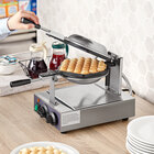 Carnival King BWM30 Non-Stick Single Bubble Waffle Maker with Timer - 120V, 1500W