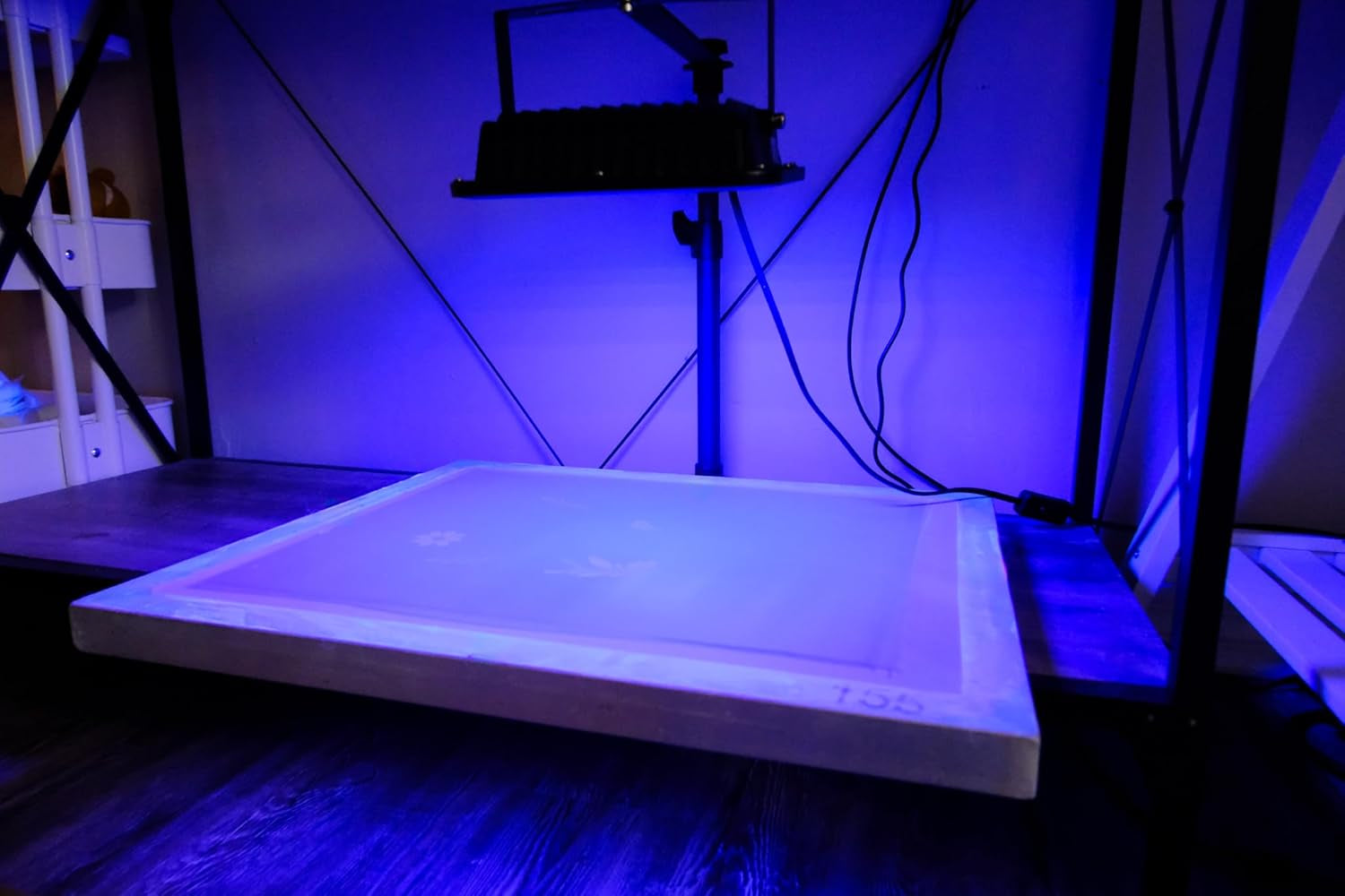 ® Exposure Unit 30W UV LED - Photo Emulsion Exposure LED Kit for Screen Printing Screens, UV Screen Printing Light with Adjustable Stand, Screen Printing Supplies