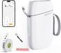 Rongta Bluetooth Label Maker Machine with Tape, Portable Mini Label Printer Wireless Thermal Handheld Sticker Makers Mini Label Makers with Multiple Templates for Organizing Office Home School(White)