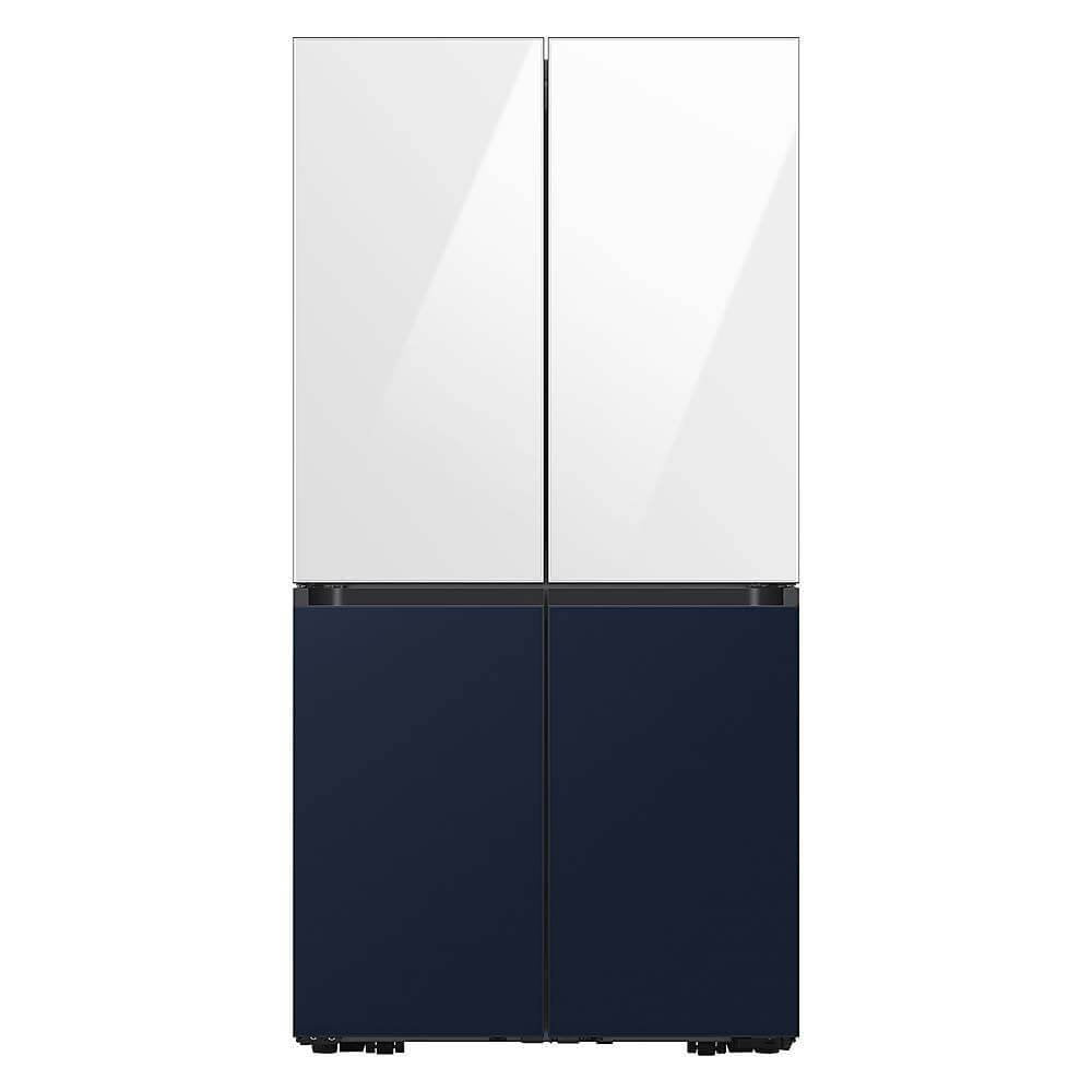 RAF18DUU12 Bespoke 4-Door Flex Refrigerator Panel - Top Panel - White Glass