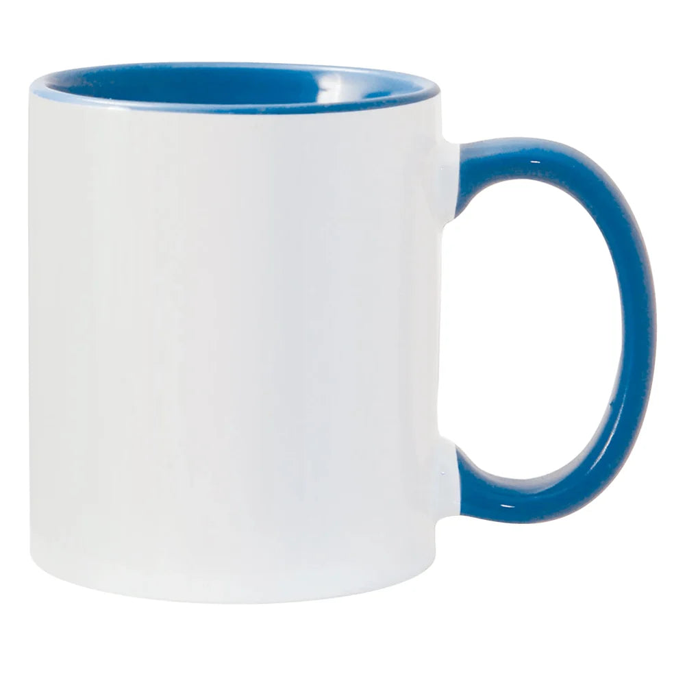 HPN ORCA Premium 11 Oz. Inner + Handle Sublimation Ceramic Mug - 36 per Case