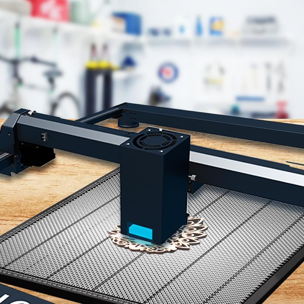 Longer Honeycomb Working Table, Soulmate for Engraver, Honeycomb Working Panel Set for RAY5, Fast Heat Dissipation and Desktop-Protecting, Compatible with All Laser Engraver Machines, 19.7"*19.7"