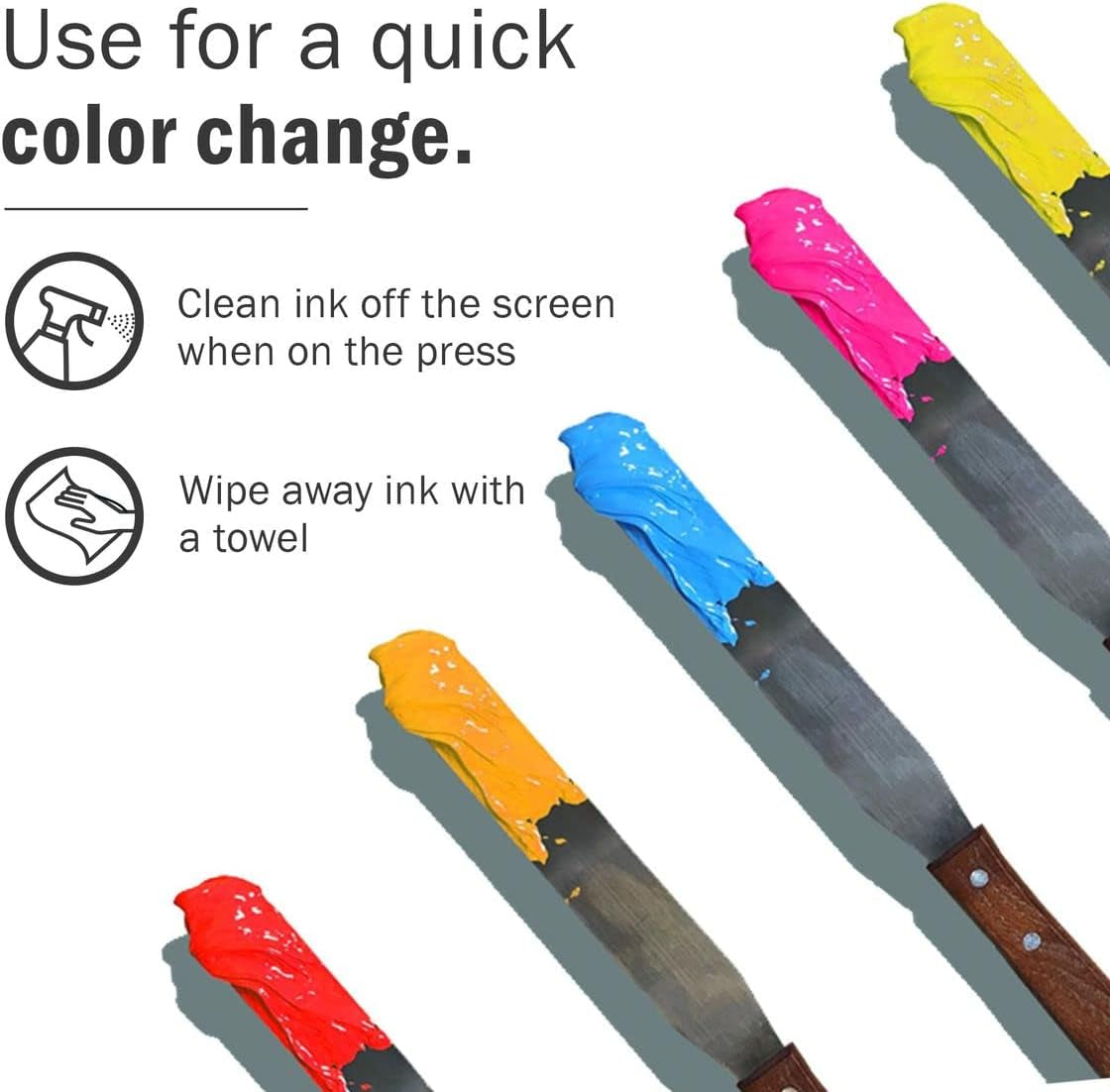 Ecotex® Plastisol Press Wash (Quart -32Oz.) - Screen Printing Machine Cleaner and Degreaser - Remove Screen Printing Ink Color - ®