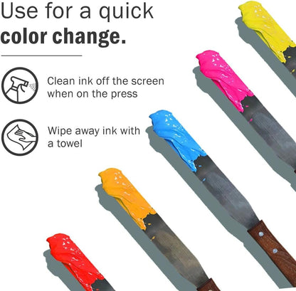 Ecotex® Plastisol Press Wash (Quart -32Oz.) - Screen Printing Machine Cleaner and Degreaser - Remove Screen Printing Ink Color - ®