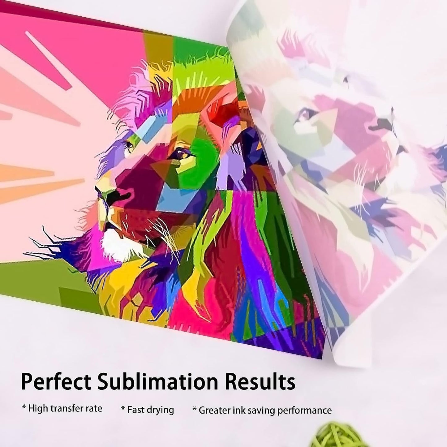 Sublimation Paper 8.5 X 11 Inches - 150 Sheets Sublimation Paper Compatible with Inkjet Printer 120Gsm