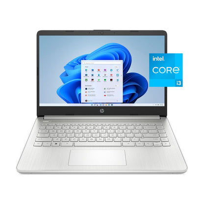 14" Laptop, Intel Core I3-1115G4, 4GB RAM, 128G SSD, Natural Silver, Windows 11 Home in S Mode, 14-Dq2031Wm