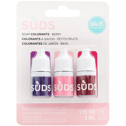 Suds Soap Colorant - Berry, Set of 3, 3 Ml