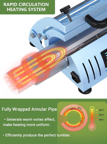 Tumbler Heat Press Machine for Dye Sublimation - 11-30Oz, with 4 Adjustable Memory Modes One-Click Selection, Suitable for Tumbler 20 and 30Oz