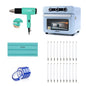 Sublimation Pens Machine Bundle with 20PCS Sublimation Pens Blanks,25 L Sublimation Oven Machine,Heat Tape,Wrapping Measuring Tool,Heat Blower