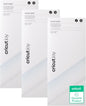 Cricut Joy Smart Removable Vinyl (Transparent, 3-Pack, 5.5In X 13In) for Walls, Windows, Laptops & More, Modern Style, Matless Cutting, Ideal for Temporary Projects