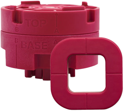 We R Button Press Insert-Square (31Mm)