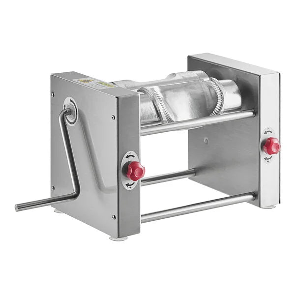Estella ETMA8KIT Manual Turnover Machine with 5 1/2" x 3 1/4" x 2" Semi-Circle Die