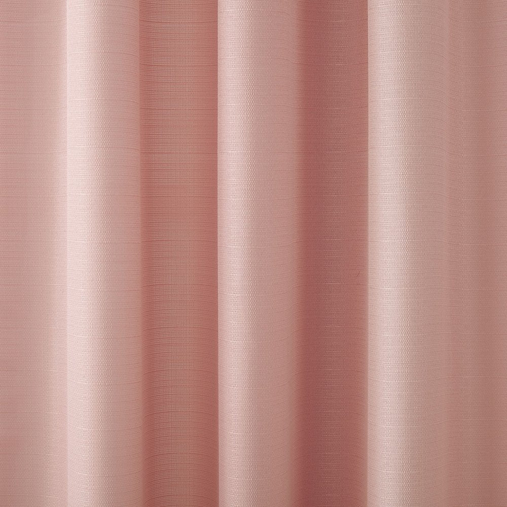 Textured Solid Curtain Single Panel, 38" X 63", Blush