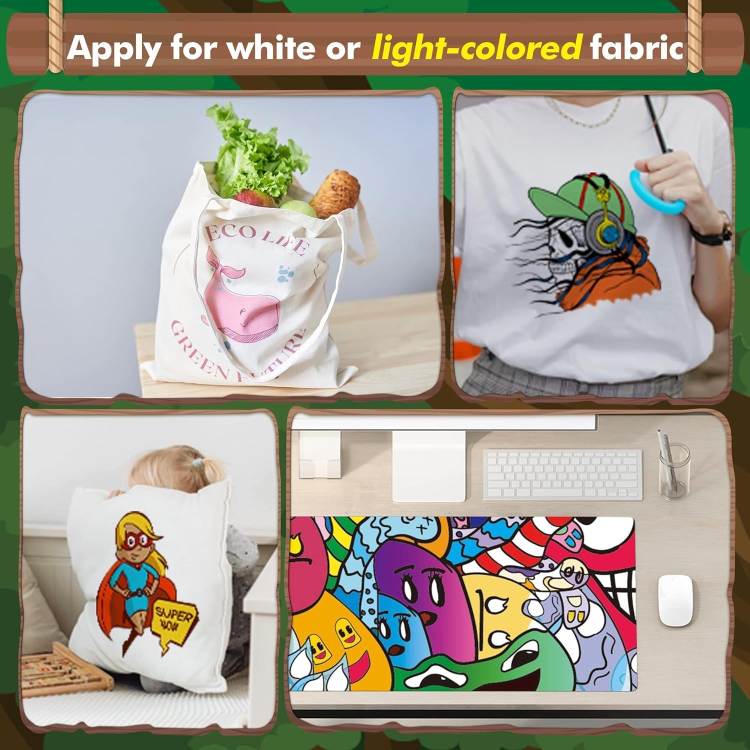Koala Sublimation Paper 150 Sheets 8.5X11 Inches for Heat Transfer DIY Gift Compatible with Inkjet Sublimation Printer 105Gsm